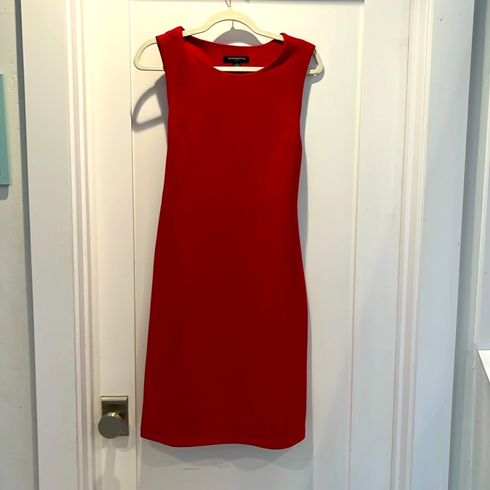 Sharagano Red dress